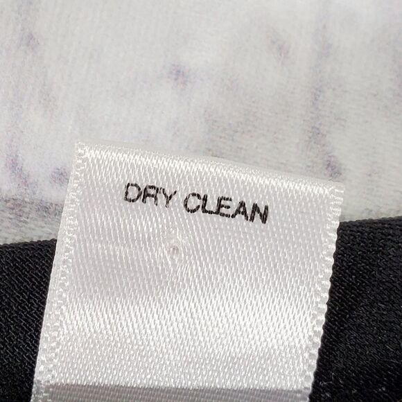 🔹️🔺️Loft Black & White Floral Embroidered Skirt Petite 10 - Picture 10 of 10